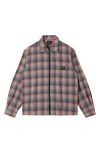 Stan Ray Plaid Zip Shirt Jacket In Multi