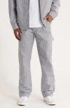 Stan Ray Railroad Stripe Painter Pants In Gray