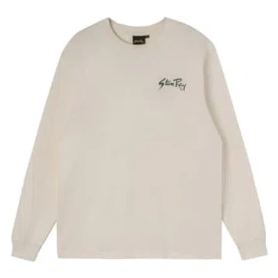 Stan Ray Stan Long Sleeve T-shirt In White