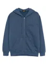 Stan Ray Og Logo Zip Graphic Hoodie In Blue