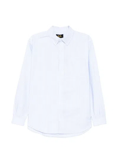 Stan Ray Striped Shirt In Blue