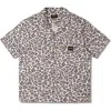 Stan Ray Tour Leopard Print Camp Shirt In Leopard Camo