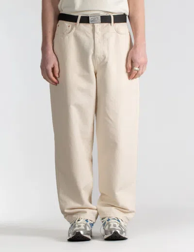 Stan Ray Wide 5 Pants (twill) In Ecru