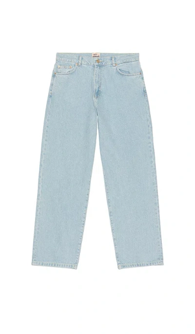 Stan Ray Wide Denim Jeans In Blue