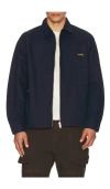 Stan Ray Logo-patch Jacket In Blue