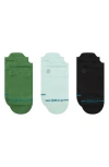 Stance 3-pack Icon Low Socks In Multi