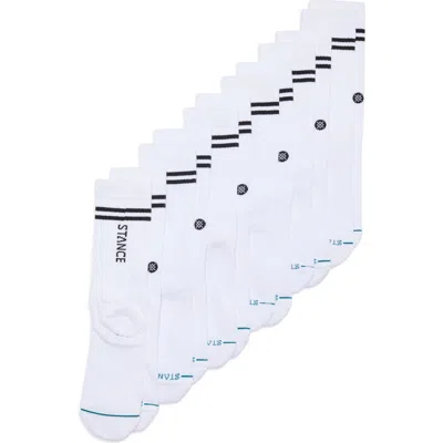 Stance 6-pack Crew Socks In White