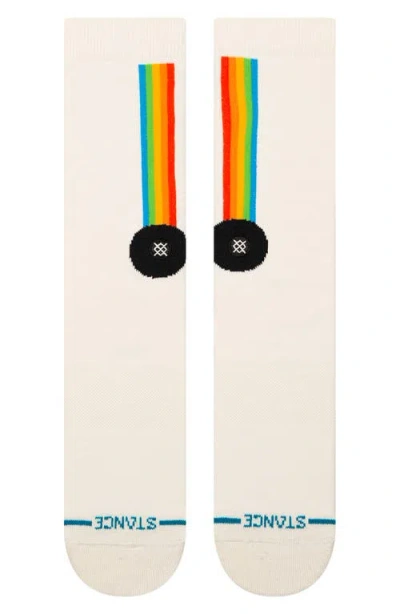 Stance Aperture Crew Socks In White