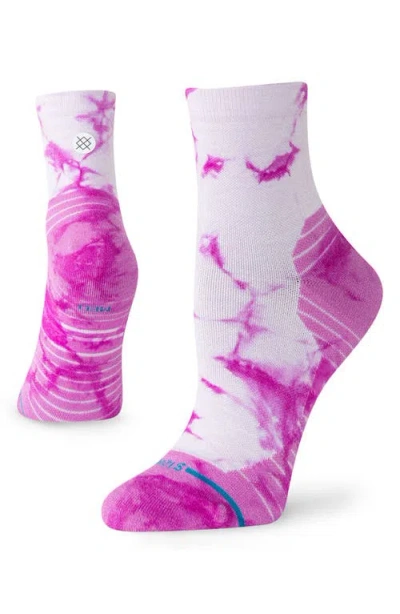 Stance Aria Quarter Socks In Pink