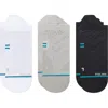 Stance Athletic 3-pack Tab Socks In Grey Multi