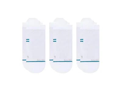 Stance Athletic Tab 3-pack Crew Cut Socks Shoes White: Md (us Men's Shoe 6-8.5 - Women's Shoe 8-10.5)