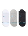 Stance Athletic 3-pack Tab Socks In Multi
