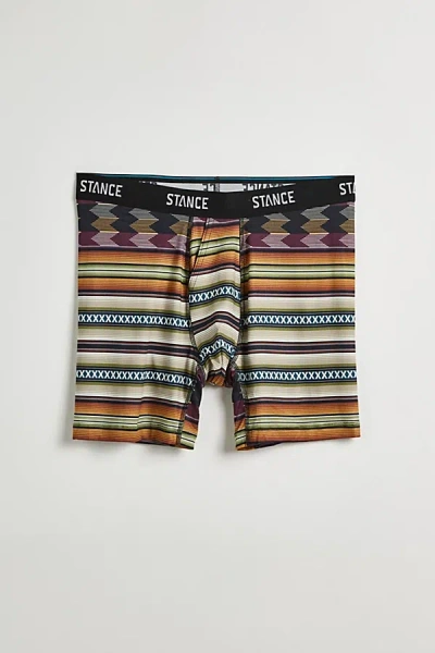 Stance Baron Polyester Boxer Brief In Tan, Men's At Urban Outfitters