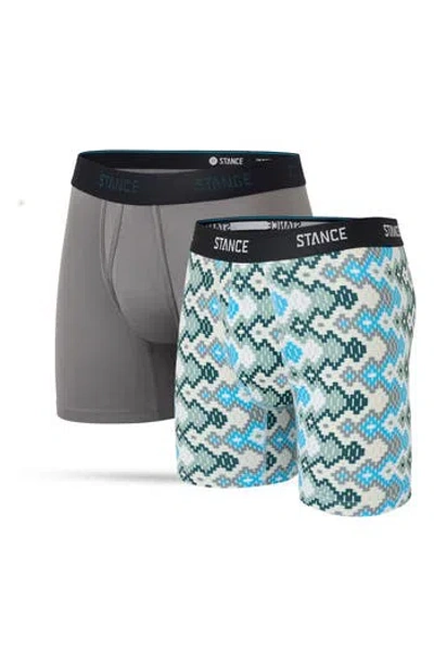 Stance Bff 2-pack Boxer Briefs In Multi
