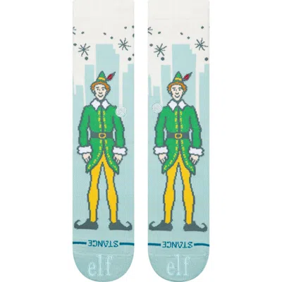 Stance Big City Elf Crew Socks In Blue