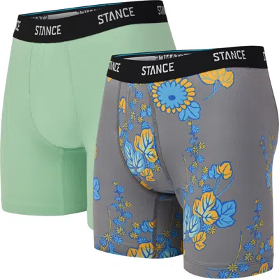 Stance Bloombox 2-pack Boxer Briefs In Multi