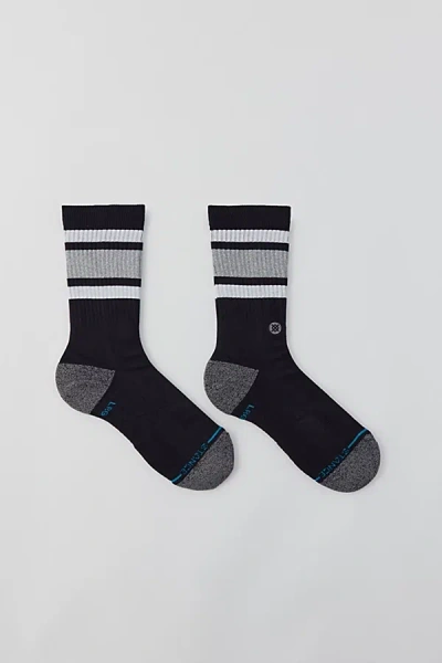 Stance Boyd Crew Sock In Black, Men's At Urban Outfitters In Black
