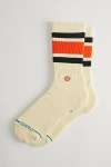 Stance Boyd Crew Sock In Orange, Men's At Urban Outfitters