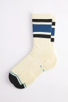 Stance Boyd Stripe Mid Cushion Crew Sock In Brown, Men's At Urban Outfitters