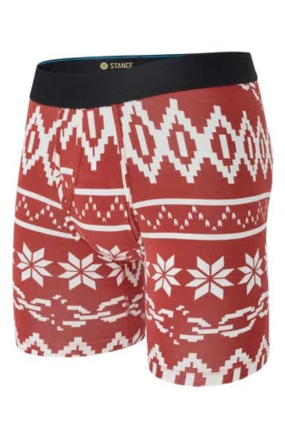 Stance Break The Season Boxer Brief In Red