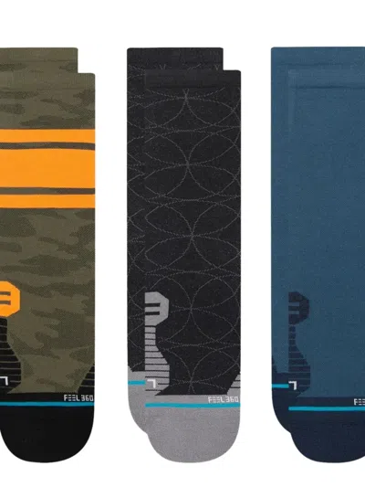 STANCE CAMO-PRINT SOCKS (PACK OF THREE)