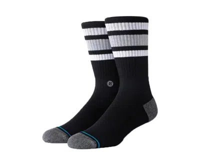 Stance Casual Boyd St Black/white/grey Crew Socks A556a20bos-blk