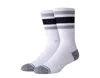 Stance Casual Boyd St White/grey Crew Socks A556a20bos-wht In White