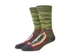 Stance Casual Warbird Olive Crew Socks A545c20war-olv In Green