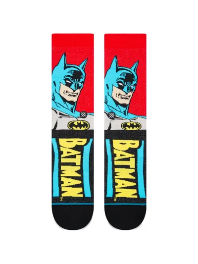 Stance Comic Crew Socks In Red