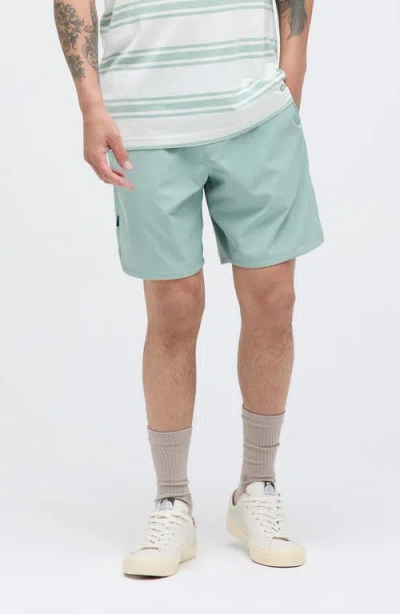 Stance Complex Hybrid Shorts In Seagreen