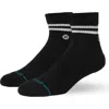 Stance Core 6-pack Quarter Socks In Black