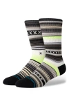 Stance Curren Crew Socks In Green