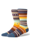 Stance Curren Crew Socks In Multi