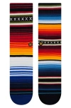 Stance Curren Crew Socks In Red