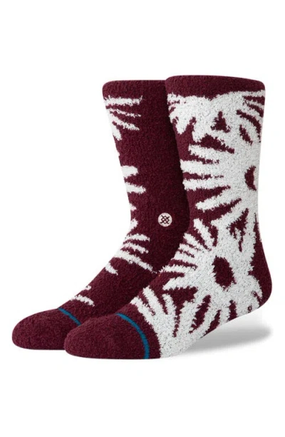 Stance Daisies Cozy Crew Socks In Purple