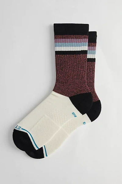 Stance Dockerson Butter Blend Crew Sock In Assorted, Men's At Urban Outfitters In Brown