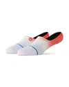 Stance Double Dip No Show Socks In Coral
