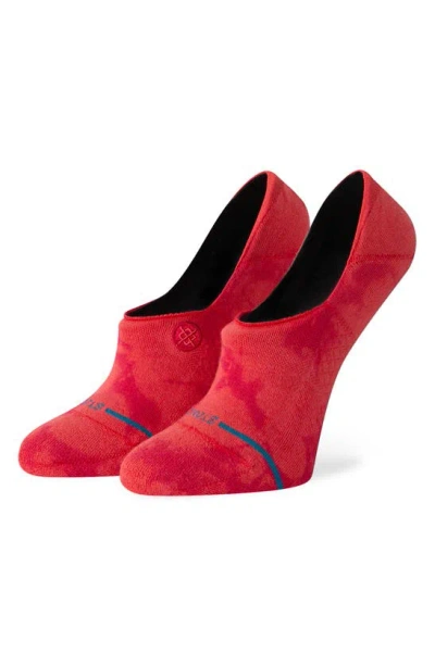 Stance Dye Namic No-show Liner Socks In Red