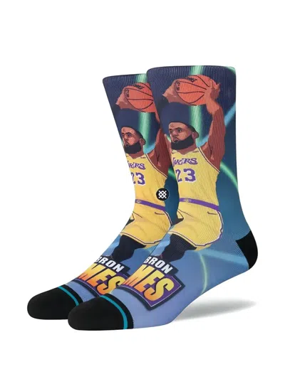 Stance Fast Break Socks In Brown