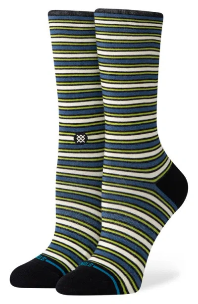 Stance Fate Crew Socks In Black