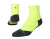 Stance Panelled Ankle Socks In Green