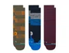 Stance Feel 360 - Starting 3-pack Multicolor Socks A458c22st3-mul In Multi
