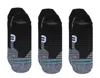 Stance Feel 360 - Versa Tab Black Golf Ankle Socks - 3 Pack A258a21vt3-blk In Black
