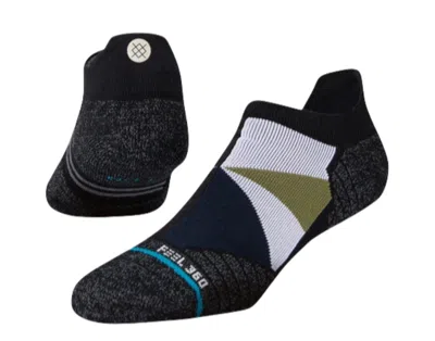 Stance Feel 360 Resolute Tab Black Performance Ankle Socks A258c21res-blk