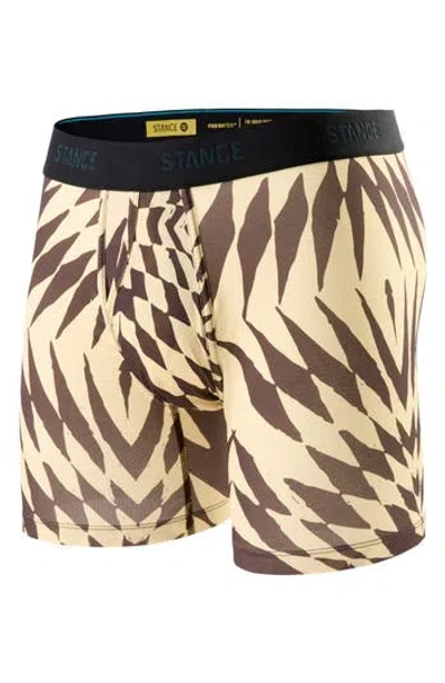 Stance Frackle Wholester Boxer Briefs In Brown