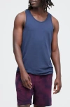 Stance Fragment Performance Tank In Dark Navy
