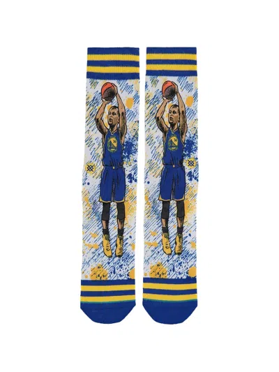 Stance Golden State Warriors Graphic-print Socks In Blue