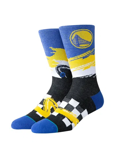 Stance Golden State Warriors Wave Racer Socks In Blue