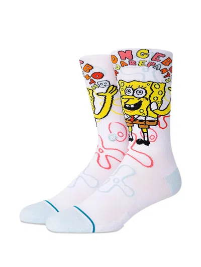 Stance Graphic-print Socks In White