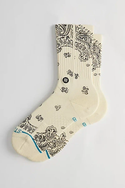 Stance Hanky Crew Sock In Creme, Men's At Urban Outfitters